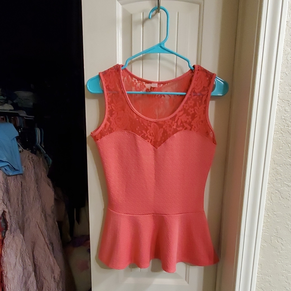Sexy peplum top
